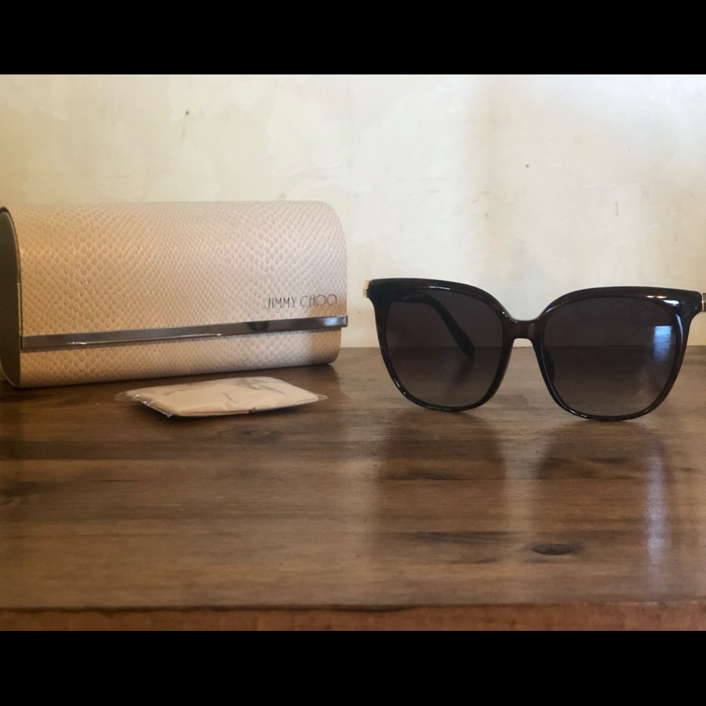 Jimmy Choo Sunglasses And Case